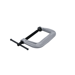 140 Series C-Clamp, 0" - 6" Jaw Opening, 3-1/4" Throat Depth