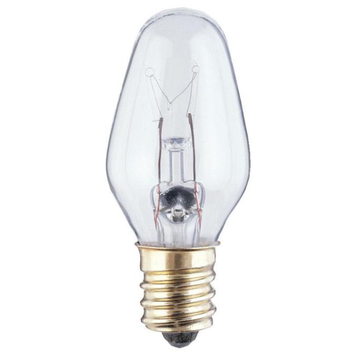 Product image for WEST 0379400 4 Watt C7 Incandescent
