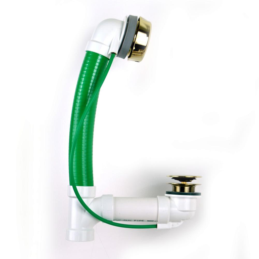 Watco Innovator® CableFlex Cable Bath Waste for Bathtubs up to 36-In Deep 938-CA-PVC-BZ