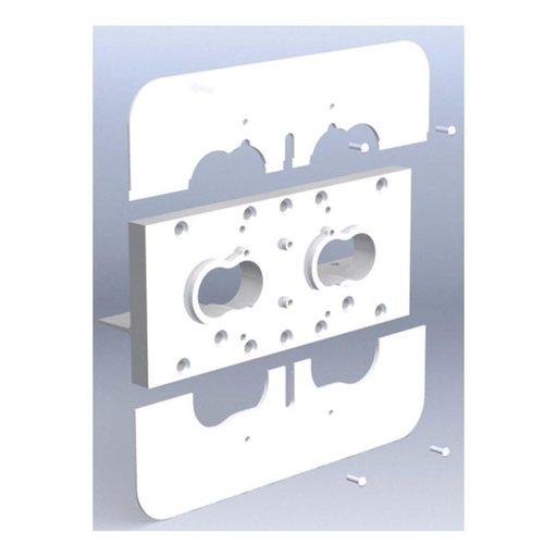 DMP Model 22 or V22 and 122 or V122 Drywall Mounting Plate DMP