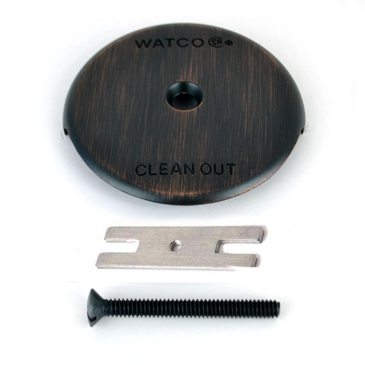 18003 One-Hole Overflow Plate Kit 18003-BZ