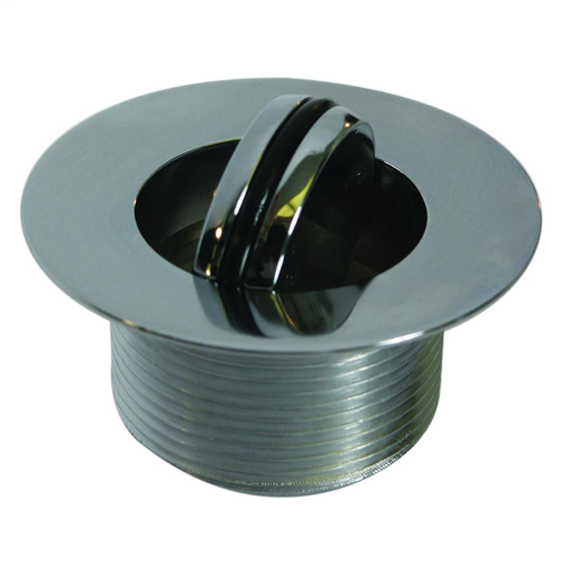 38350-CP PRESFLO® Tub Closure, 1.625-16 x 1.25 - Chrome Plated 38350-CP