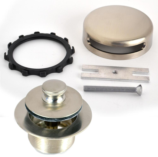 91100-PP-BN Innovator® PUSH PULL® Conversion Trim Kit 1.865-11.5x1.25 - Brushed Nickel 91100-PP-BN