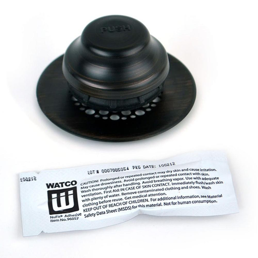 48750-FA-BZ-G UNIVERSAL NUFIT® FOOT ACTUATED - No Overflow - Grid Strainer - Oil Rubbed Bronze 48750-FA-BZ-G