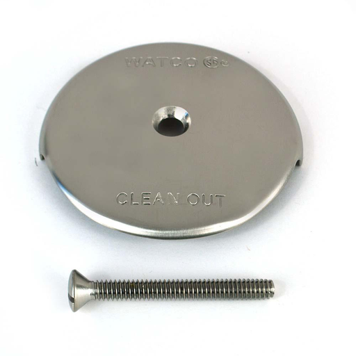 18001 One-Hole Overflow Plate and screw (Does not included the H bar adapter) 18001-BN