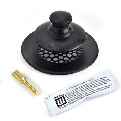 48750-PP-BZ-G-54 UNIVERSAL NUFIT® PUSH PULL® - No Overflow - Grid - Silicone Pin #54 - Oil-Rubbed Bronze 48750-PP-BZ-G-54