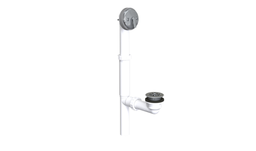 550-TL-PVC-PB Tublr Trip Lever Bath Waste PVC, DuraBrass 550-TL-PVC-PB