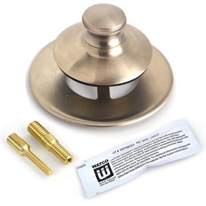 48750-PP-BN-2P UNIVERSAL NUFIT® Push Pull - Silicone, Pins #47 & #51 - Brushed Nickel 48750-PP-BN-2P