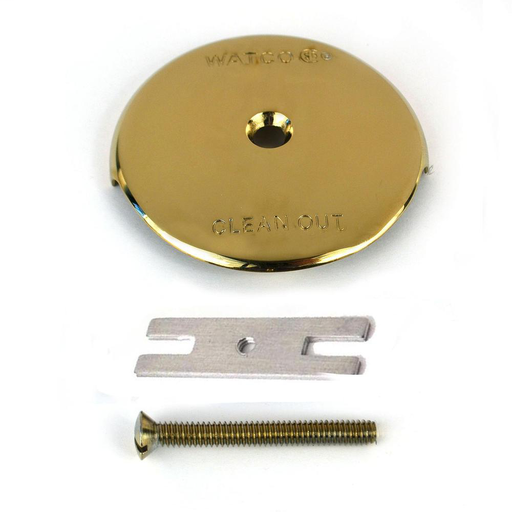 18003 One-Hole Overflow Plate Kit 18003-PB