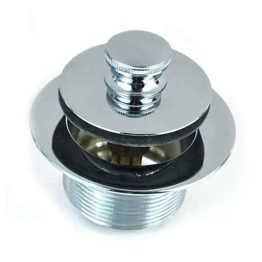 38319-CP PUSH PULL® Tub Closure 1.625-16 x 1.25 - Chrome Plated 38319-CP