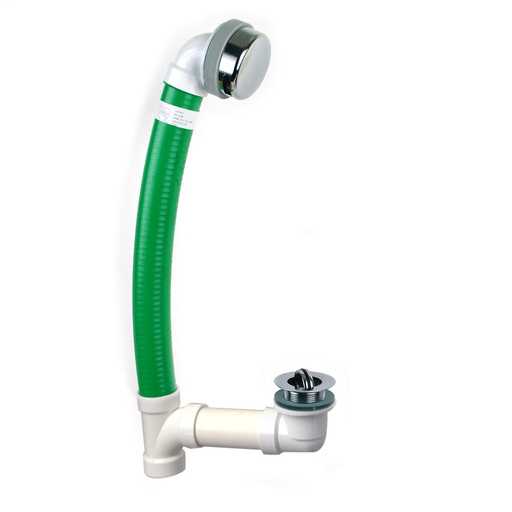 FLEX916 and FLEX924 "Flexible" Complete Bath Waste - 16 or 24-in Tubing FLEX916-PF-PVC-CP