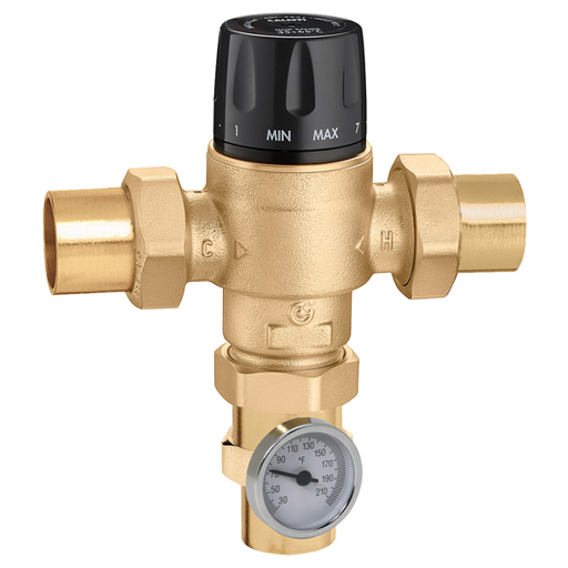 Mixing Vlv ASSE1017 1-1/4" SWT w/temp pr