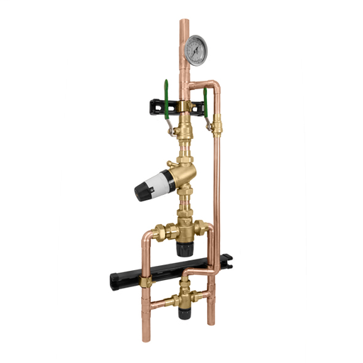 Hi-Low Mixing Vlv, 1" In, 1-1/4" Out