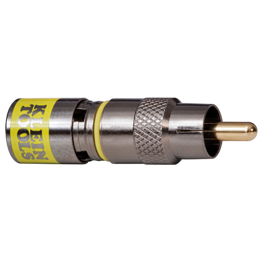 Product image for Klein VDV813-614 RCA Compression Connector RG6/6Q 35-Pack