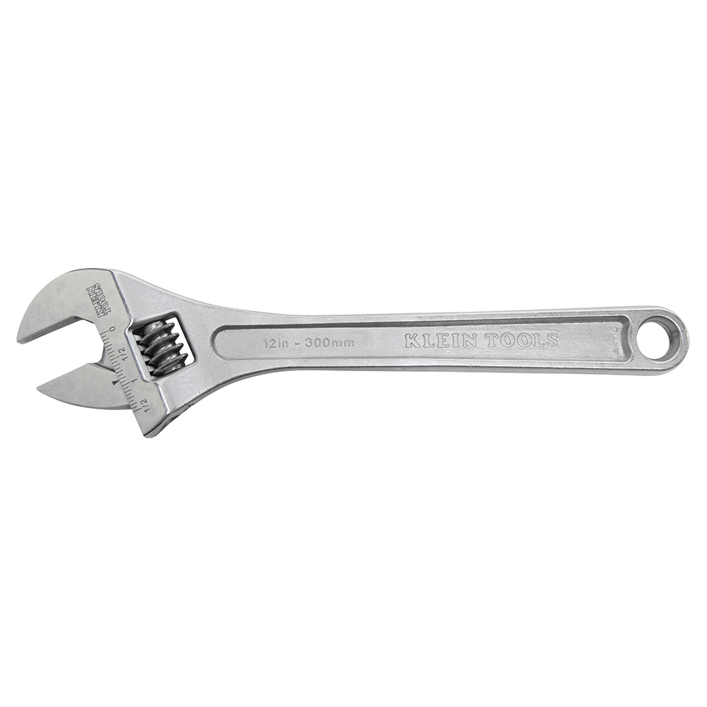 Adjustable Wrench, Extra Capacity, 12-Inch