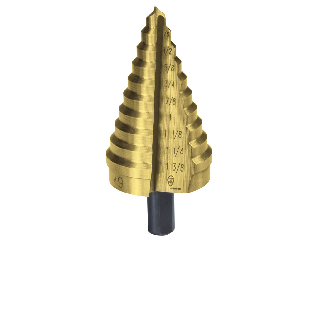 Product image for Klein 59009T #9T Titanium Step Drill Bit