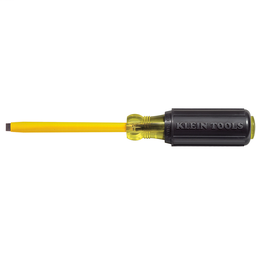 Product image for Klein 621-10 Coated 3/16" Tip Screwdriver 10" L