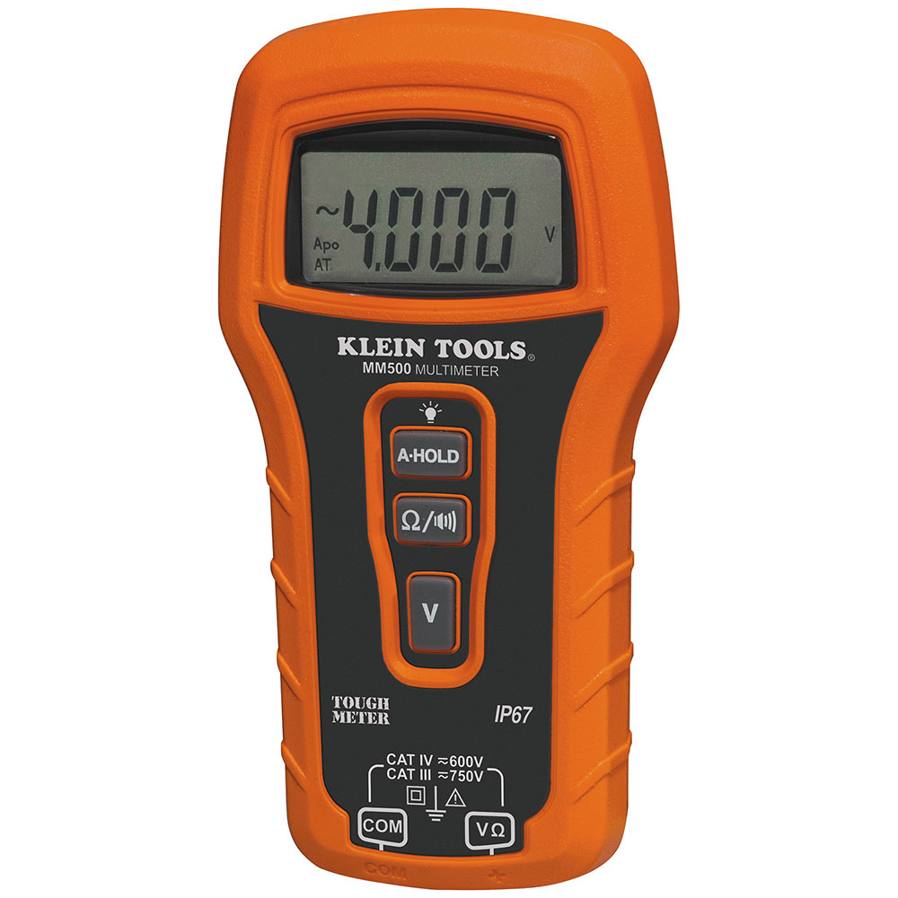 Product image for Klein MM500 Auto Ranging Multimeter