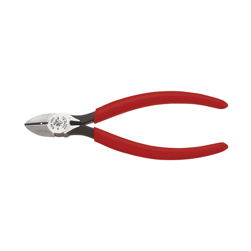 Pliers, Diagonal Cutting w/Stripping Hole, 6-Inch