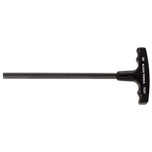 Product image for Klein 79216 T-Handle Hex-Key - 7-1/4" Blade Length x 1/4" Hex
