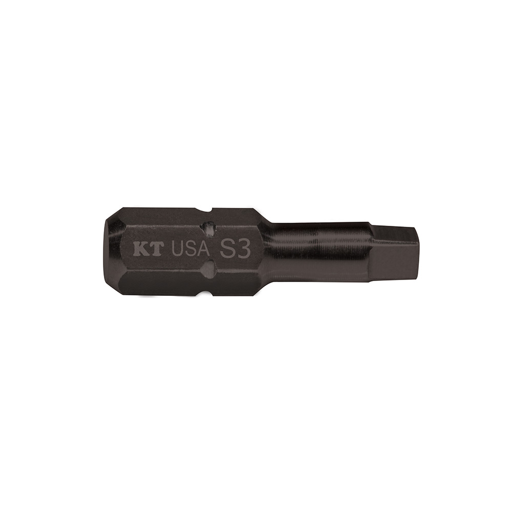 Product image for Klein Tools SQ315 #3 x 1 Inch Precision Machined Heat Treated Square Recess Power Driver Bit