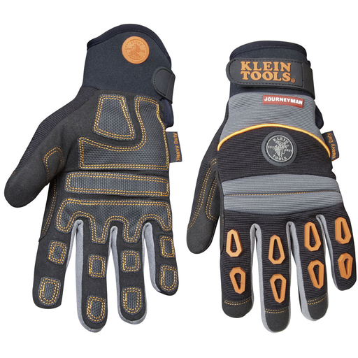 Product image for Klein 40038 Journeyman Pro™ Heavy-Duty Protection Gloves, Medium