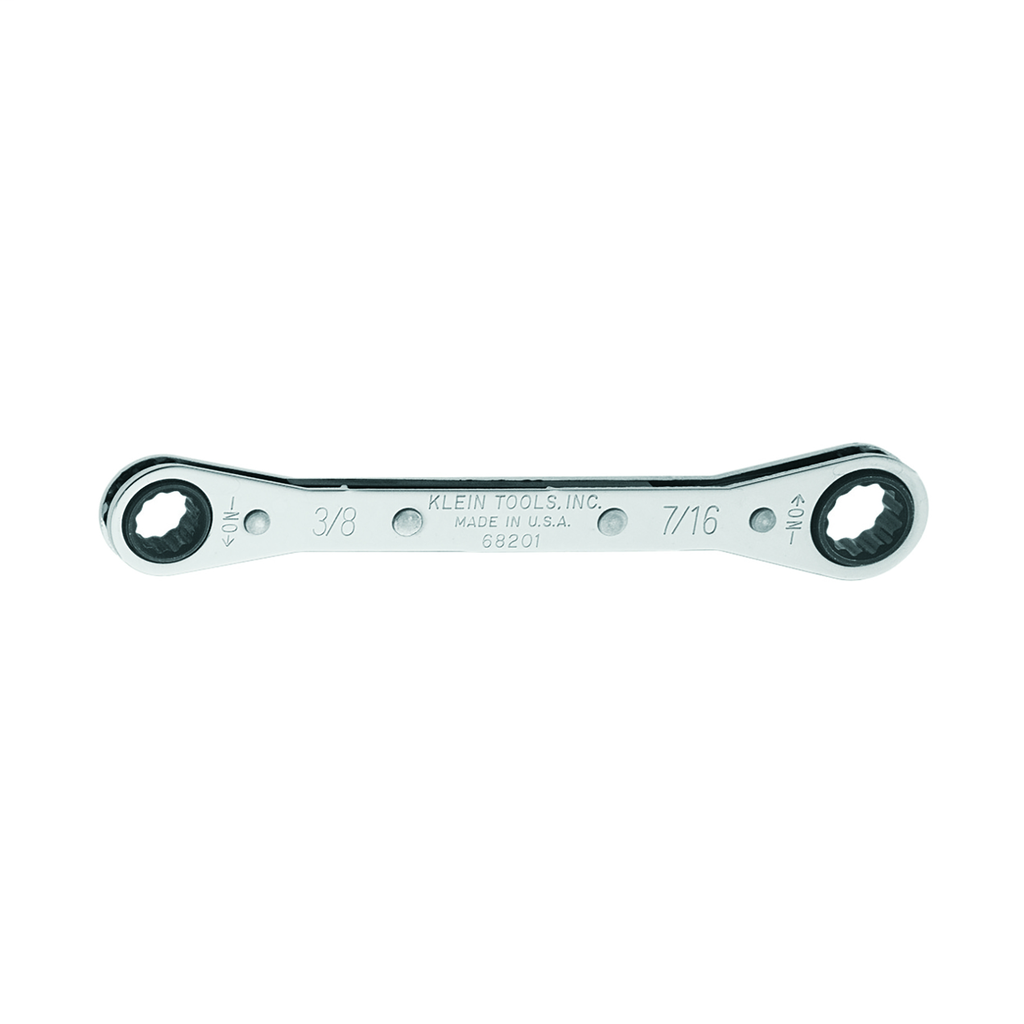 Ratcheting Box Wrench 3/8 x 7/16-Inch