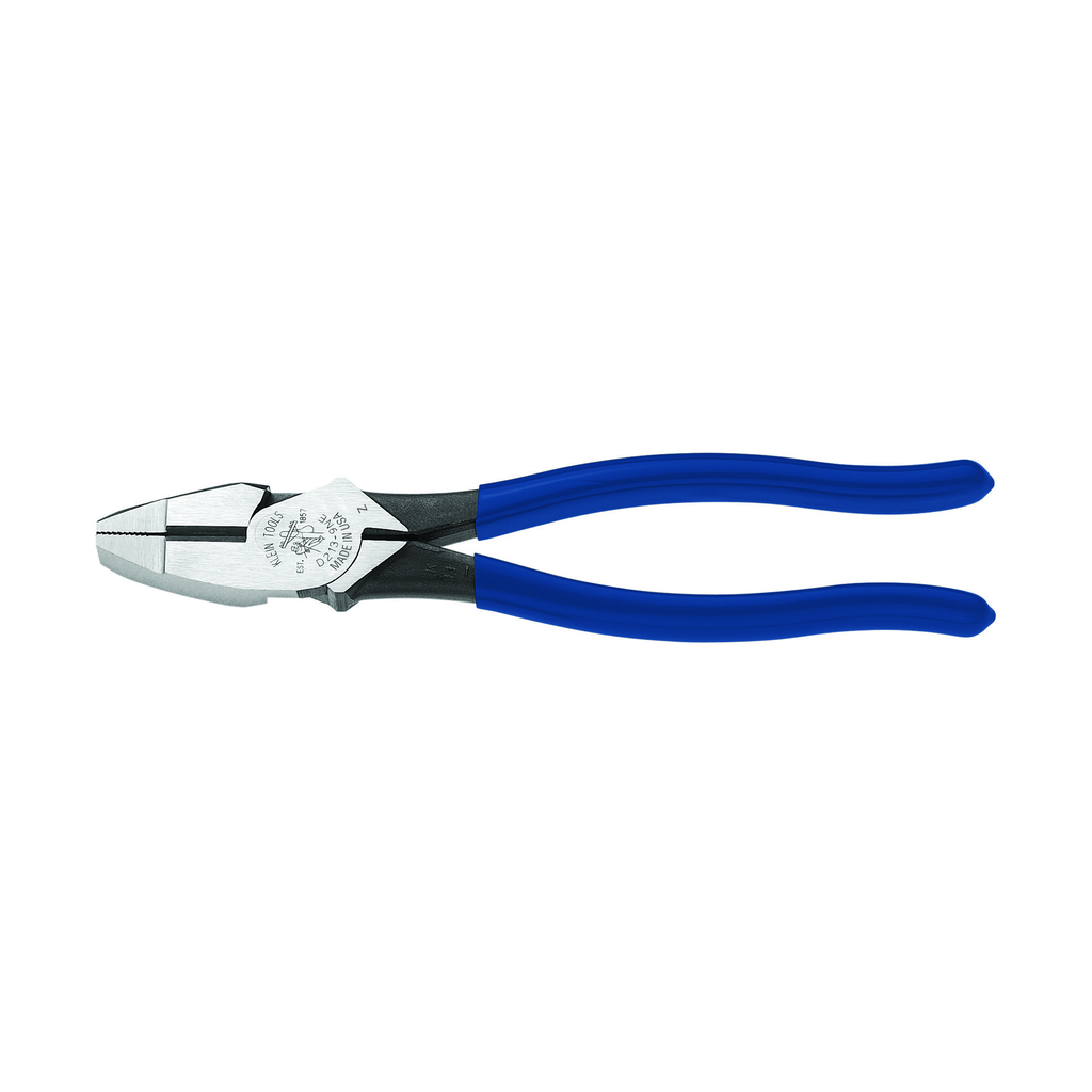 Klein Tools D213-9NE 9 Inch High Leverage Side Cutting Pliers Klein Tools D213-9NE 9 Inch High Leverage Side Cutting Pliers