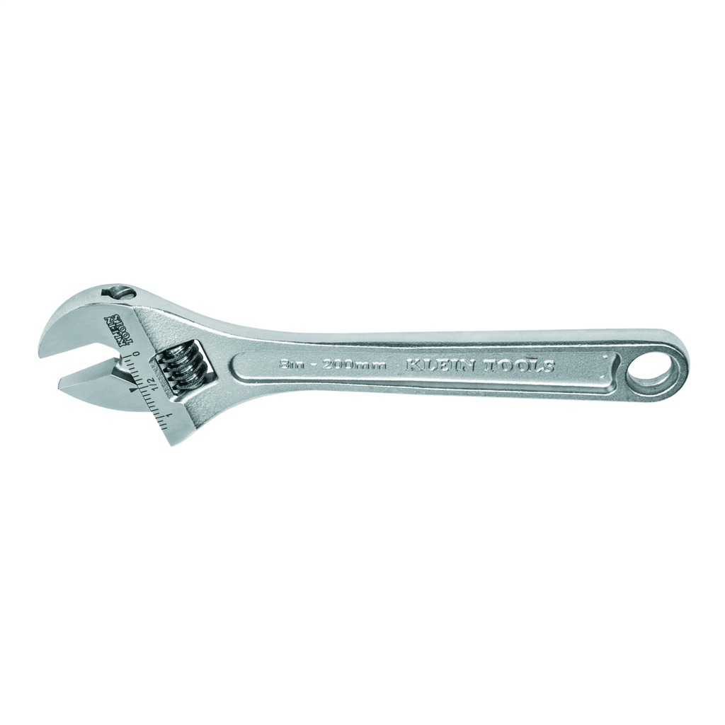Adjustable Wrench, Extra-Capacity, 8-Inch