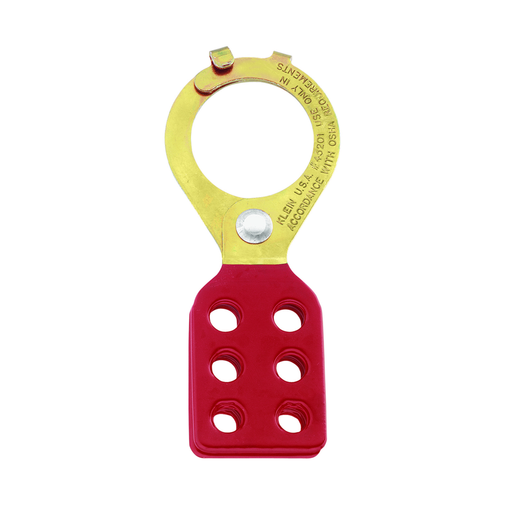 Lockouts, 1-1/2-Inch Hasp, Interlocking Tabs