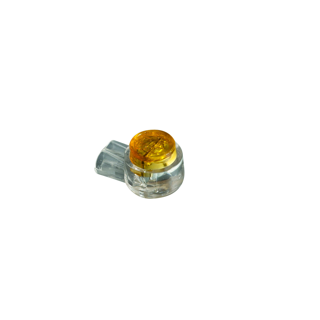 Klein Tools VDV826-604 UY Yellow 2-Position and 2-Contact 2-Wire 26 to 22 AWG Insulation Displacement Connector Klein Tools VDV826-604 UY Yellow 2-Position and 2-Contact 2-Wire 26 to 22 AWG Insulation Displacement Connector