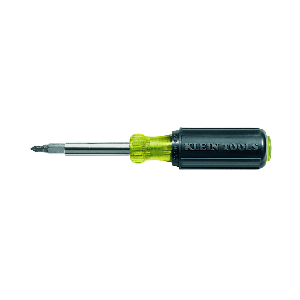 Multi-Bit Screwdriver / Nut Driver, 10-in-1, Phillips, Slotted Bits