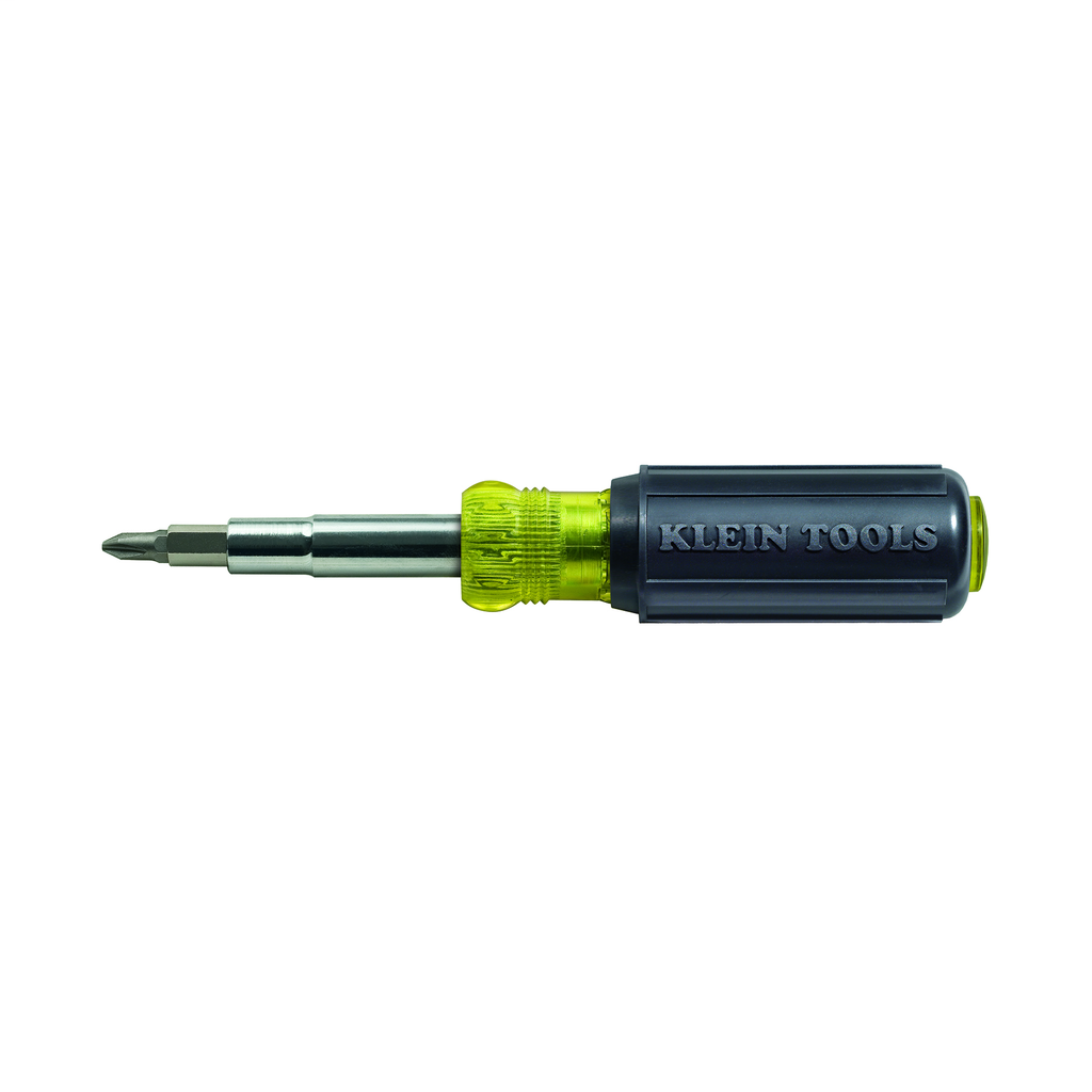 Multi-Bit Screwdriver / Nut Driver, 11-in-1, Ph, Sl, Sq, Torx Bits