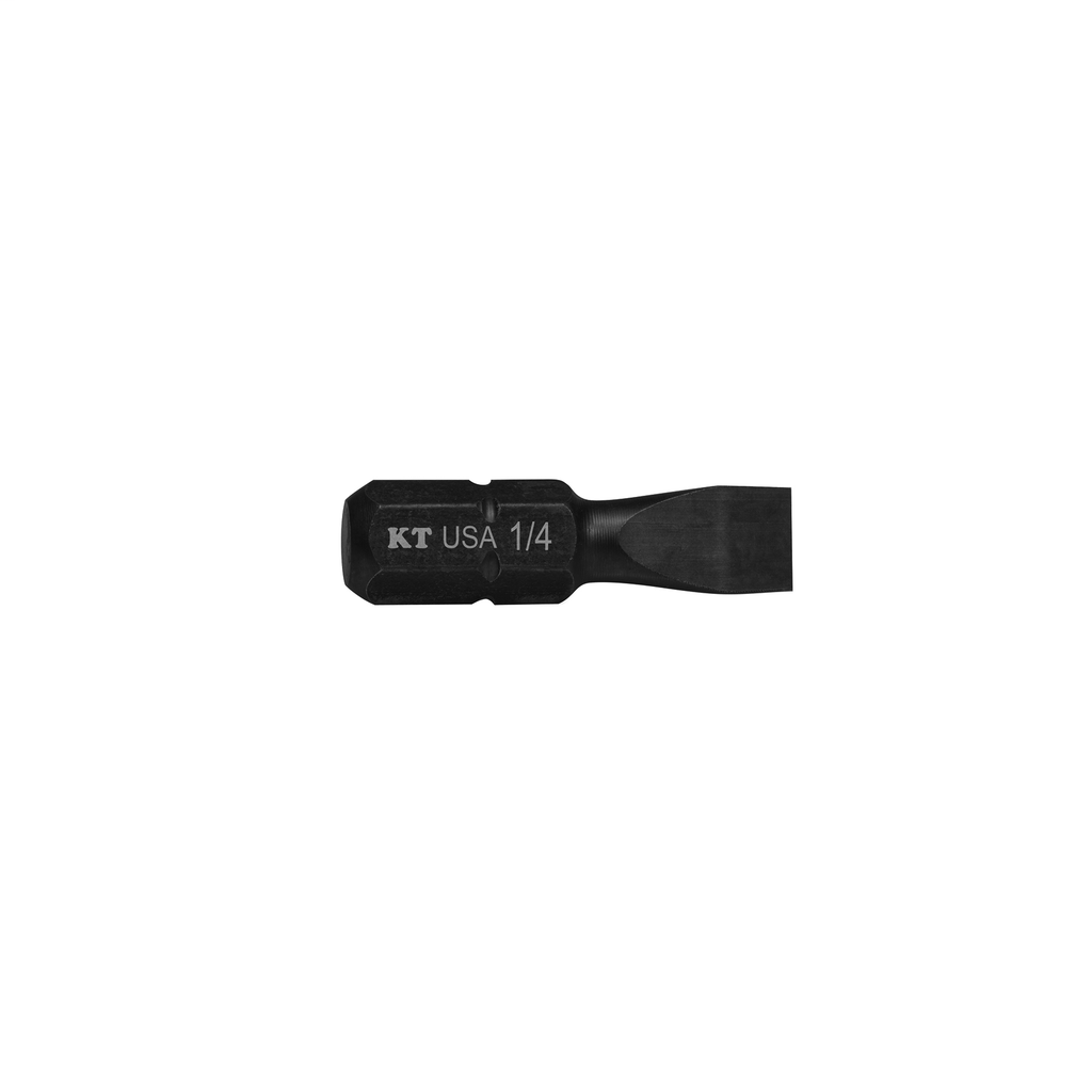 1/4-Inch Slotted Power Drivers 1-Inch Bit 5-Pack