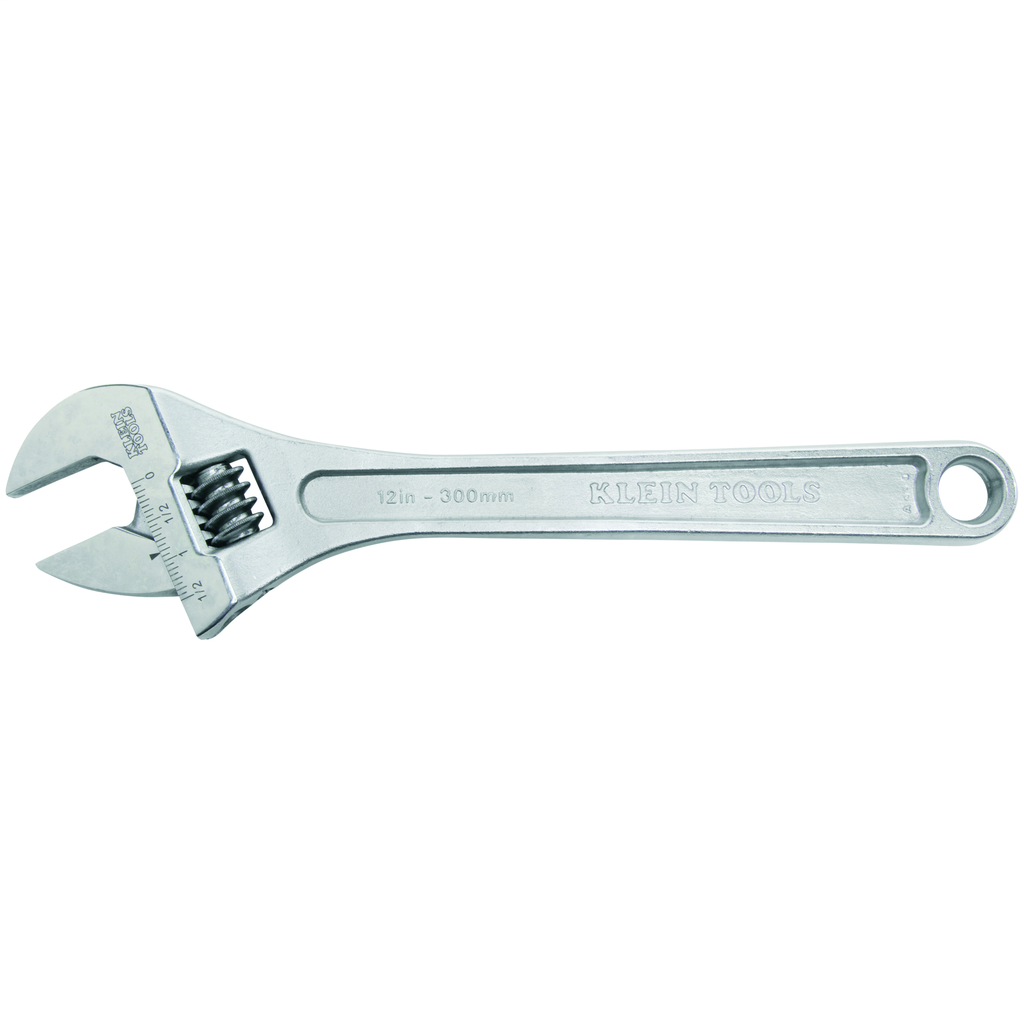 Adjustable Wrench, Extra Capacity, 12-Inch
