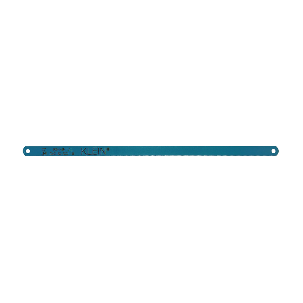 Klein Tools 1224BI 12 Inch 24 TPI High Speed Steel Tooth Blue Bi-Metal Blade Klein Tools 1224BI 12 Inch 24 TPI High Speed Steel Tooth Blue Bi-Metal Blade