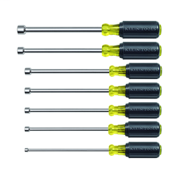 Magnetic Nut Driver Set 6 Inch Shafts 7 Piece Mayer Electric