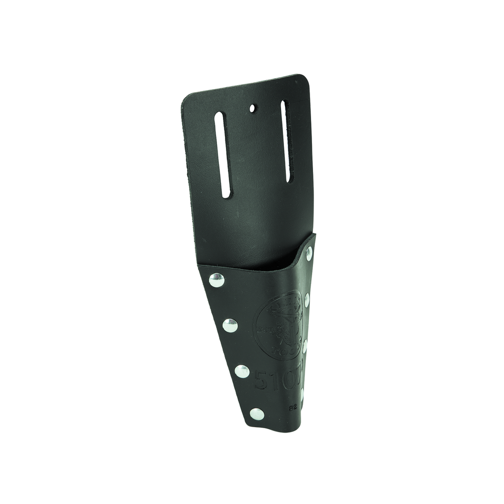 Klein Tools 5107-6 3-1/2 x 8-1/2 Inch Slotted Leather Long Nose Pliers Open Bottom Holder Klein Tools 5107-6 3-1/2 x 8-1/2 Inch Slotted Leather Long Nose Pliers Open Bottom Holder
