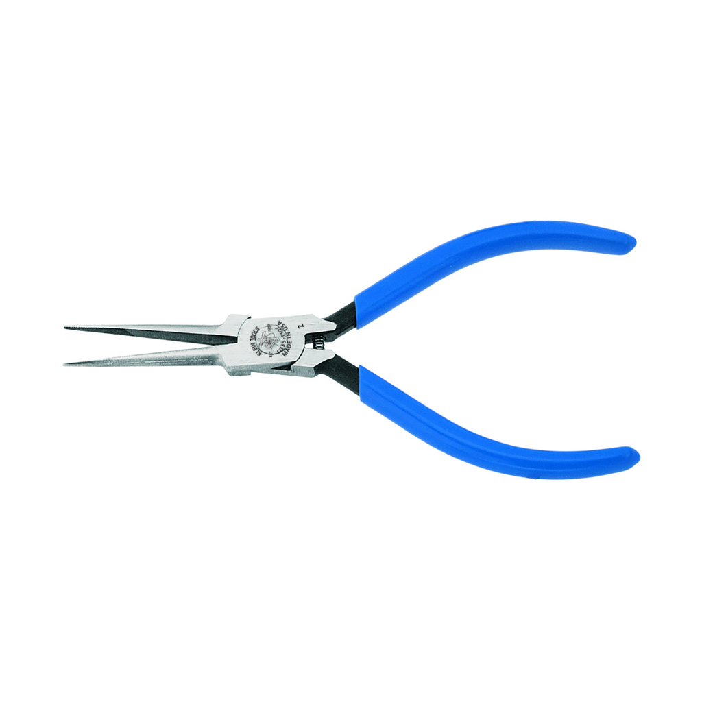 Klein Tools D335-51/2C 1-11/16 x 15/32 x 1/4 Inch Plastic Dipped Royal Blue Handle Extra Slim Long Needle Nose Pliers Klein Tools D335-51/2C 1-11/16 x 15/32 x 1/4 Inch Plastic Dipped Royal Blue Handle Extra Slim Long Needle Nose Pliers