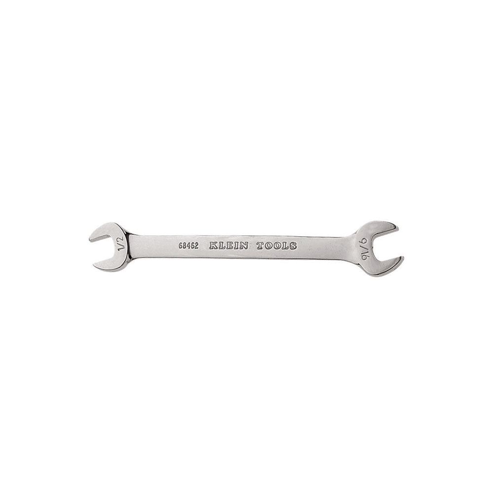 Klein Tools 68462 1/2 and 9/16 Inch Open End Wrench Klein Tools 68462 1/2 and 9/16 Inch Open End Wrench