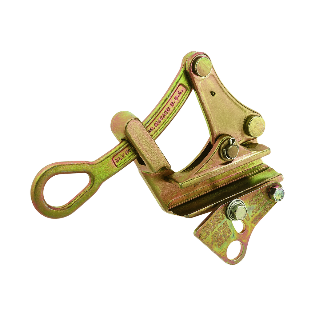 Klein Tools 1685-31 0.62 to 1.25 Inch 7500 lb Forged Steel Parallel Jaw Wire Pulling Grip Klein Tools 1685-31 0.62 to 1.25 Inch 7500 lb Forged Steel Parallel Jaw Wire Pulling Grip