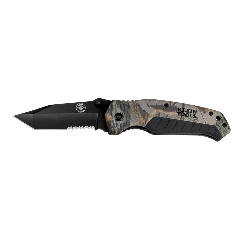 Klein Tools 44222 8-1/8 x 3-1/2 Inch Tanto Blade Pocket Knife Klein Tools 44222 8-1/8 x 3-1/2 Inch Tanto Blade Pocket Knife