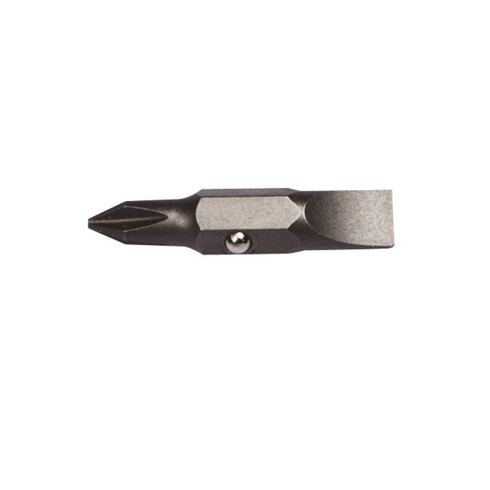 Klein Tools 32398 #1 Phillips and 1/4 Inch Slotted Interchangeable Screwdriver Bit Klein Tools 32398 #1 Phillips and 1/4 Inch Slotted Interchangeable Screwdriver Bit