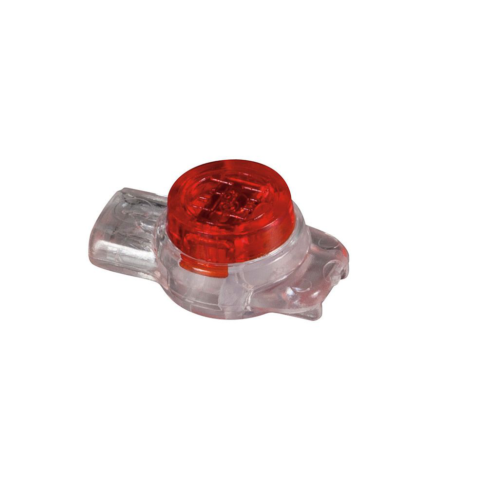 Klein Tools VDV826-605 UR Red 3-Position and 3-Contact 3-Wire 26 to 19 AWG Insulation Displacement Connector Klein Tools VDV826-605 UR Red 3-Position and 3-Contact 3-Wire 26 to 19 AWG Insulation Displacement Connector