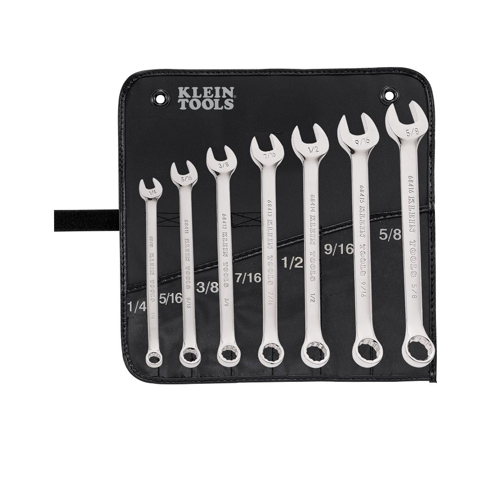 Klein Tools 68400 7-Piece Combination Wrench Set Klein Tools 68400 7-Piece Combination Wrench Set