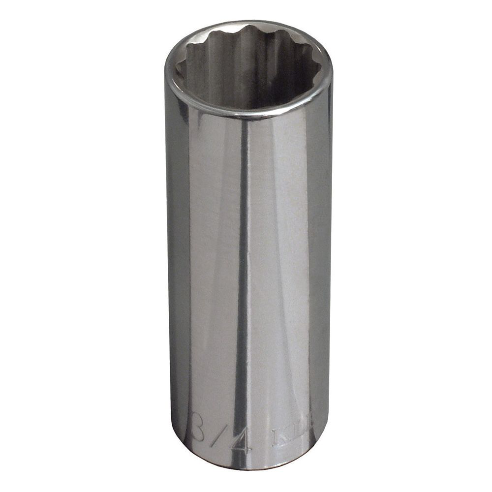 Klein Tools 65831 1/2 Inch Drive 7/8 Inch Deep 12-Point Socket Klein Tools 65831 1/2 Inch Drive 7/8 Inch Deep 12-Point Socket