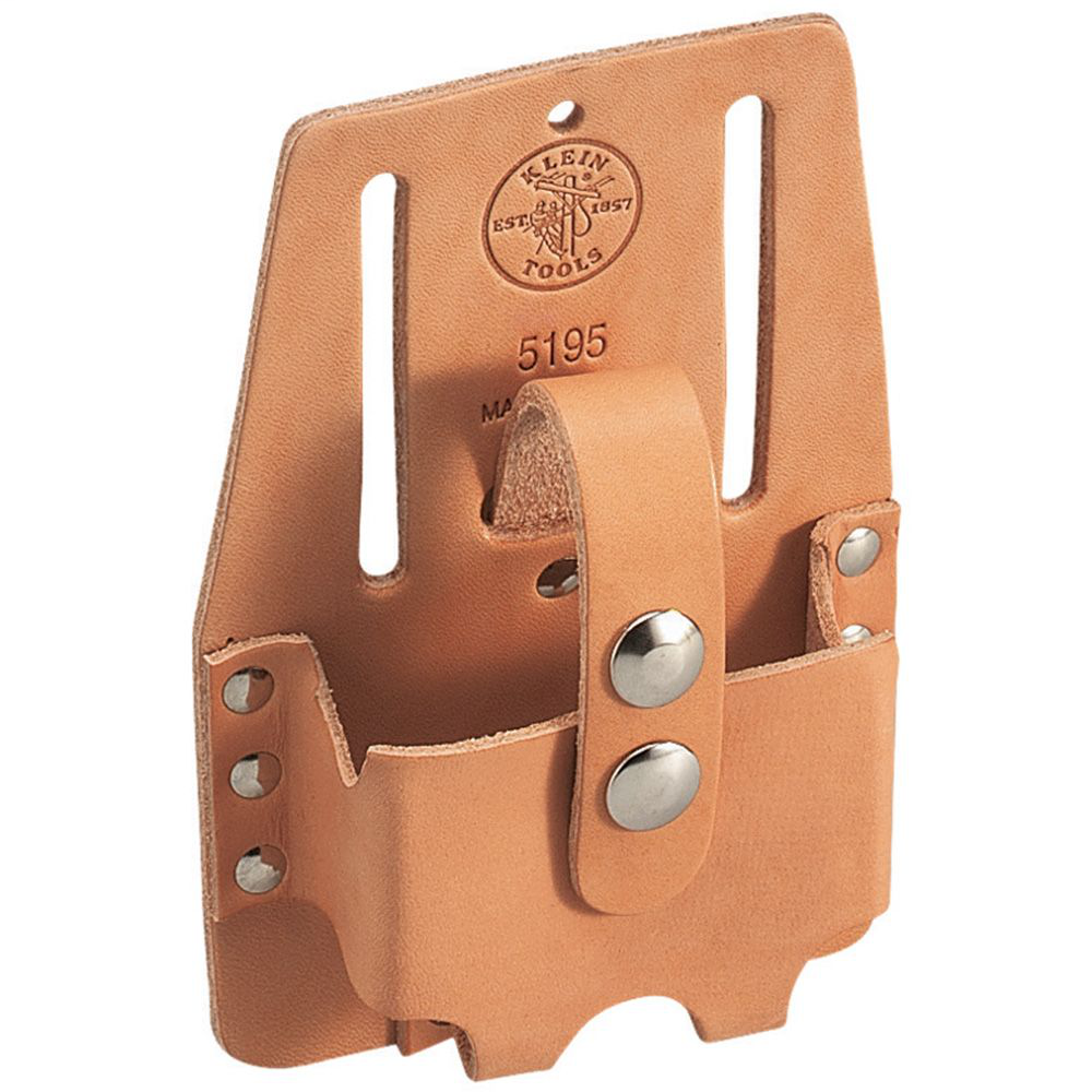 Klein Tools 5195 4-1/2 x 7 Inch Medium Leather Tape Rule Holder Klein Tools 5195 4-1/2 x 7 Inch Medium Leather Tape Rule Holder