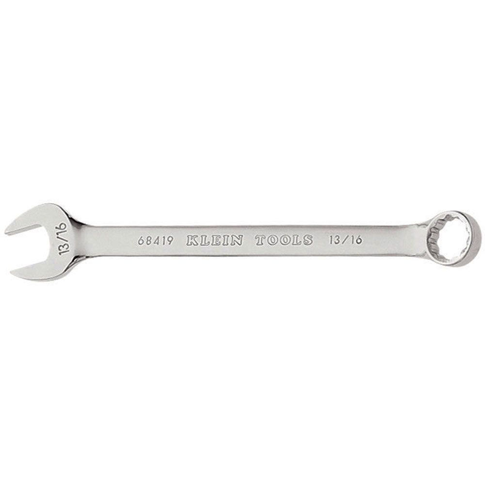 Klein Tools 68419 10-5/8 x 13/16 Inch 12-Point Box End Combination Wrench Klein Tools 68419 10-5/8 x 13/16 Inch 12-Point Box End Combination Wrench