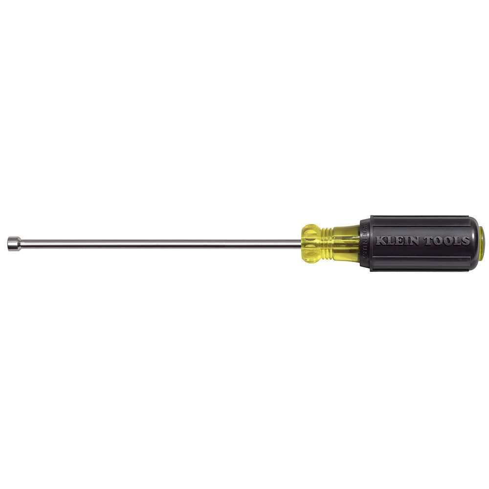 Klein Tools 646-3/16M 6 Inch Shank 3/16 Inch Hollow Shaft Magnetic Tip Nut Driver Klein Tools 646-3/16M 6 Inch Shank 3/16 Inch Hollow Shaft Magnetic Tip Nut Driver