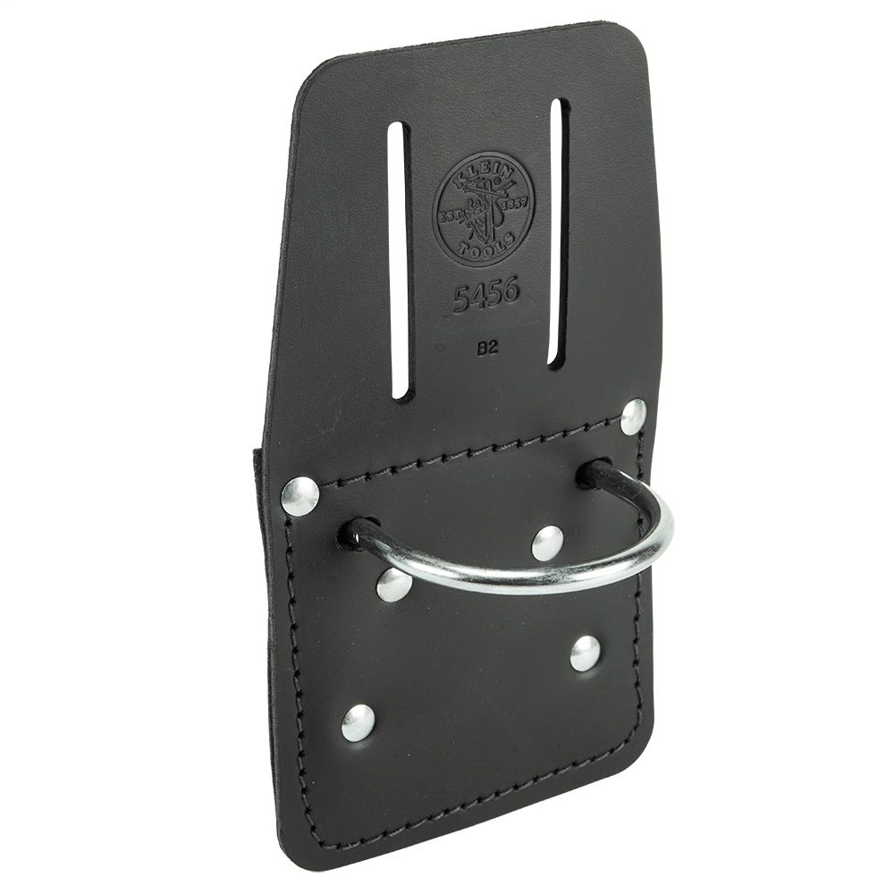Klein Tools 5456 4-5/16 x 7-7/8 Inch Slotted Leather Hammer Holder Klein Tools 5456 4-5/16 x 7-7/8 Inch Slotted Leather Hammer Holder